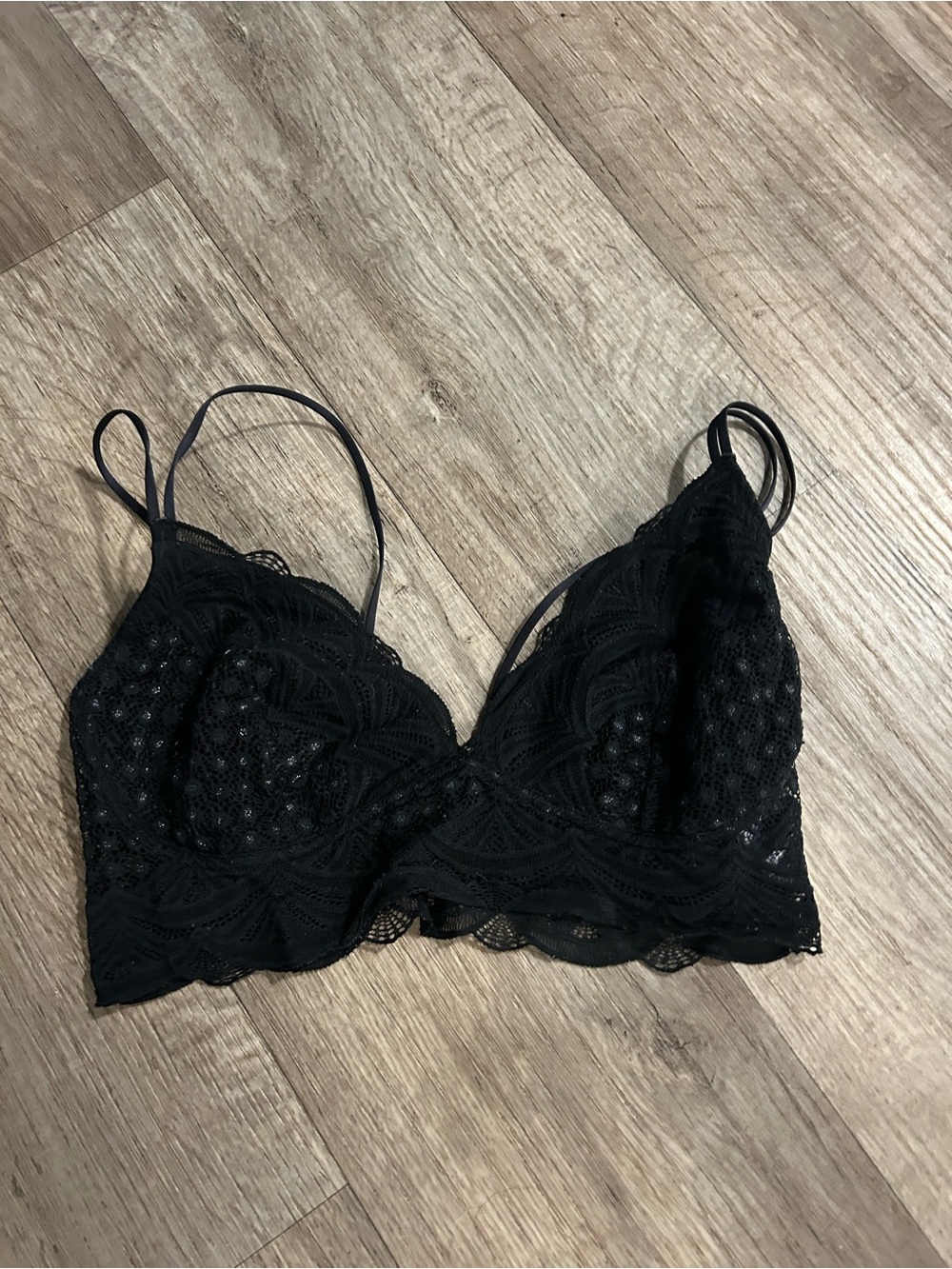 Auden black lace bralette , size L #lingerie